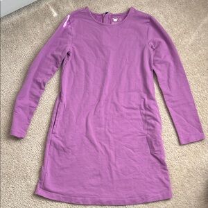 Primary Long Sleeve Lavender Dress girls 12